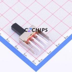 SS-22F20-G013 Slide Switch Through hole Component (THT) Switch Double Pole Double Throw Rectangle Pin Header PC Pin 17mm - Product Image 2