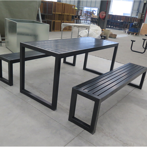 <span class=keywords><strong>Banc</strong></span> de pique-nique en bois pour 6 personnes, mobilier d'extérieur, table de pique-nique en bois, vente en gros à prix réduit - Product Image 3