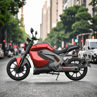 EEC sepeda Motor listrik 72V, sepeda Motor tanpa sikat 3000w bepergian kota dewasa sangat kuat