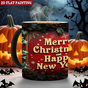 Sublimation Printing Mug Frosted Black 11oz <b>Ceramic</b> Heat Activated Blank <b>Cup</b> - Product Image 6