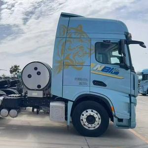 Nirce <span class=keywords><strong>Prix</strong></span> Vente Shaanxi Automobile Delong S6000 Camion Remorque 560 /590 hp 6x4 4x2 Extended High-Roof Cab LNG <span class=keywords><strong>Tracteur</strong></span> Tête Camion - Product Image 3