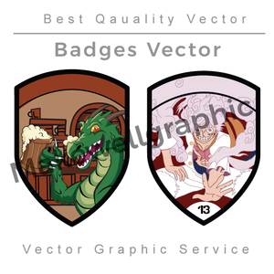 Services de numérisation de broderie personnalisée |   Badges en tissu et emballages textiles |   Conception graphique vectorielle - Product Image 4