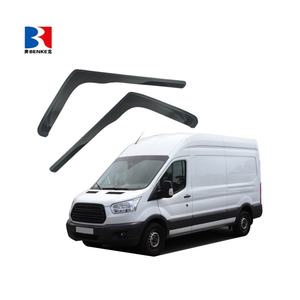 Déflecteurs de Vitres Intégrés pour FORD TRANSIT 2013+ Pare-Pluie et Pare-Soleil Adhésifs - Product Image 1