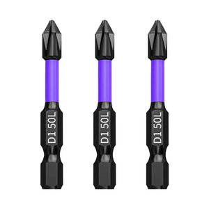 Mũi khoan điện chịu lực 50mm PH2 Cross Head Impa8ct có tay cầm lục giác bằng thép Đầu từ tính chống trượt - Product Image 4