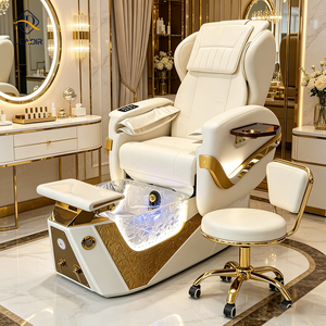Fauteuil de pédicure de <span class=keywords><strong>spa</strong></span> personnalisé de luxe avec siège et dossier réglables Solution unique pour les salons de manucure et les spas - Product Image 6