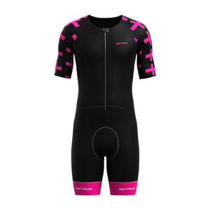 Antislip Strips Comfort Heren Fiets Skinsuit Één Stuk - Gewatteerde Trisuit Met Gel Pad, Sneldrogend & Ademend | Voor Fietsen, Hardlopen, Duatlon Gewatteerde Trisuit één Stuk Snel Drogend Racefiets Antislip Strips Comfort Heren Fiets Skinsuit Één Stuk - Gewatteerde Trisuit Met Gel Pad, Sneldrogend & Ademend | Voor Fietsen, Hardlopen, Duatlon Gewatteerde Trisuit één Stuk Snel Drogend Racefiets