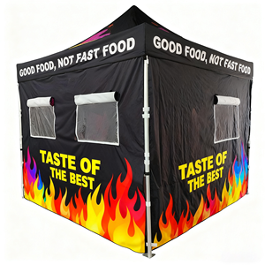 Tenda Pop up stampa Logo personalizzato d'oltremare 10x10 Gazebo tenda durevole in alluminio fiera baldacchino dieci per esterno in noi - Product Image 1