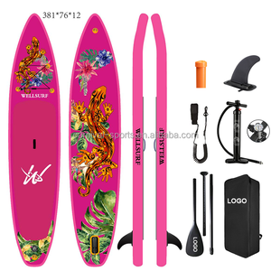 Nueva Tabla de Surf Inflable Personalizada de 320 cm (10'6'') Isup, Tabla de Paddle Surf de Fábrica, Tabla de Carreras de Fútbol Acuático, Nueva Tabla de Paddle Surf Personalizada de 32 - Product Image 3