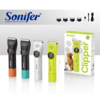 Tondeuse professionnelle pour animaux Sonifer SF-9822, tondeuse pour chiens et chats, tondeuse à poils d'animaux, machine de toilettage électrique