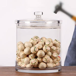 Grands bocaux transparents de stockage des aliments personnalisés de 0,5 L 2L 3L 5L avec couvercle hermétique Bouteilles de stockage de cuisine bocaux pour thé café bocaux de stockage de sucre - Product Image 2