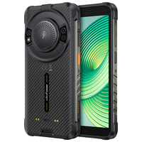 Teléfono Resistente Ulefone RugKing 4G, 8GB+256GB, Android 15, Unisoc T7255 Octa Core, Smartphone, 9600mAh, NFC, Versión Global, Teléfono Celular 4G