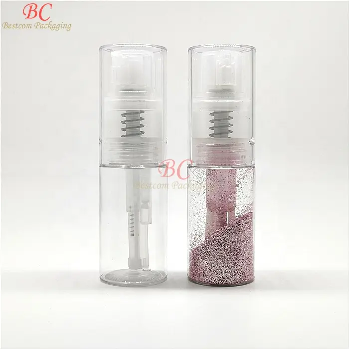 35Ml Cơ Thể Long Lanh Phun Rỗng Khô Dầu Gội Bột Chai Với Bơm Dispenser