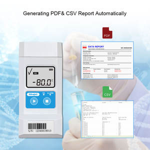 Registrador de Temperatura Ultrabaja -80 ℃    Registrador de Datos de Temperatura para Hielo Seco, para Transporte de Vacunas - Product Image 1