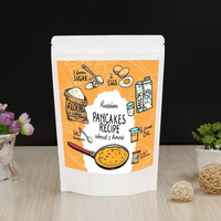 Sachet refermable personnalisé imprimé, coloré, écologique, pour snacks, bonbons, thé, poudre, épices, café, aliments secs