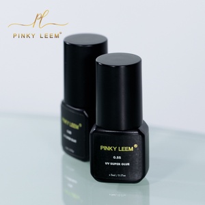 Pegamento para Pestañas Pinky Leem 0.5s UV, Pegamento de Secado Rápido con Luz UV, Pegamento para Pestañas de Secado Súper Rápido con Protección UV - Product Image 3