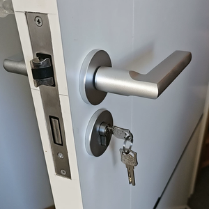 Zinc Alloy Housing 70mm Mortise Lock Entrance <strong>Door</strong> Brass Lock Core <strong>Knob</strong> Cylindrical Lock 3 Keys - Product Image 5