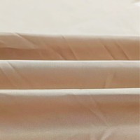 Polyester noir léger 100% T du blanc 210 tissu de doublure de pongé teint par plaine pour des doublures de vêtement