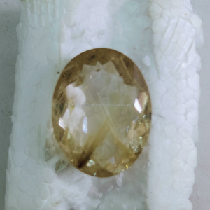 Piedra rutilo de oro natural tamaño libre 23X18X11 MM peso 31 Ct corte para la fabricación de joyas de piedras preciosas proveedor al por mayor tienda ahora - Product Image 1