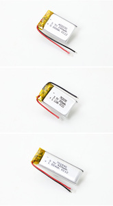 Mẫu miễn phí nhà máy có thể sạc lại Lipo 802030 3.7V Li-polymer pin 400mAh 802030 <span class=keywords><strong>Lithium</strong></span> Polymer Pin cho tai nghe - Product Image 5