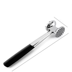 Martillo ablandador de carne de acero inoxidable de doble cara para cocina al por mayor, herramienta para carne de res, aves de corral - Product Image 3