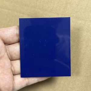 대형 사이즈 60x70x2mm 잘 연마된 파란색 검은색 흰색 빨간색 녹색 플라스틱 시트 스톤 - Product Image 6