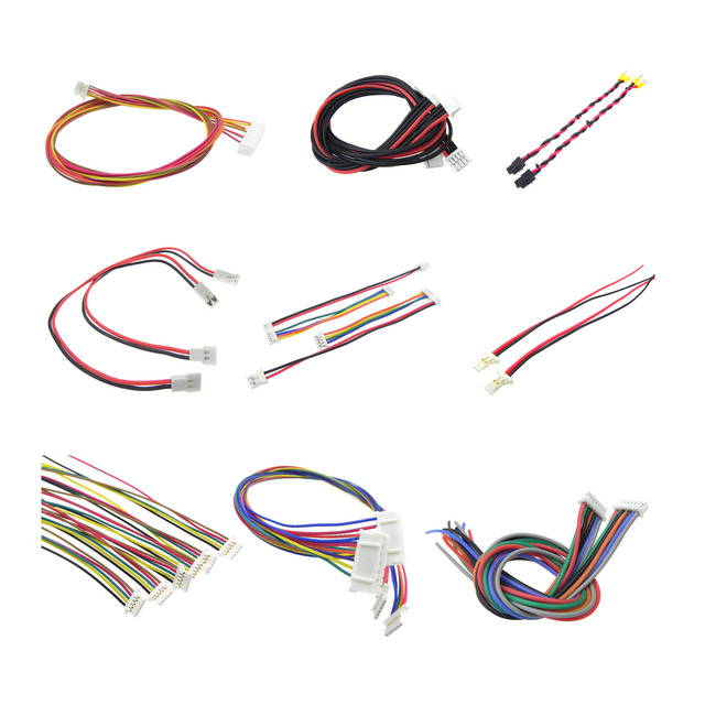 Molex 0510050200 DF1B-2S-2.5R AMP JST Connector Custom 2 Pin 3P 4P 5P 6P Silicone Battery Electronic Tinned Copper Conductor