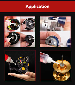 Grasa Lubricante para Mantenimiento de Carretes de Pesca WBG, Grasa para Carretes de Spinning, Carretes de Gota de Agua, Limpieza de Engranajes y Rodamientos, Paquete Pequeño - Product Image 6