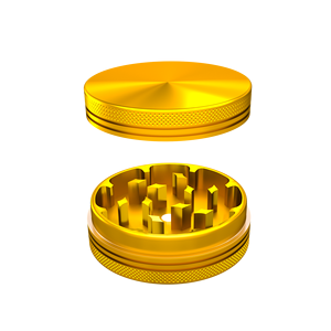 ポータブルハーブグラインダーマシン卸売55MM2パーツマニュアルタバコ喫煙アクセサリーカスタムロゴメタルスパイスミルハーブグラインダー - Product Image 6