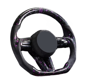 <span class=keywords><strong>Volante</strong></span> Estilo <span class=keywords><strong>Deportivo</strong></span> de 350 mm para <span class=keywords><strong>Mazda</strong></span> <span class=keywords><strong>3</strong></span>/CX-5/CX-8/CX-30/CX-90 2020-2023 con Pantalla LED, Fibra de Carbono y Cuero, Garantía de 1 Año - Product Image 2