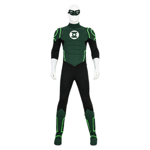 Disfraz de Personaje de Película de Cosplay Personalizable de Halloween, Conjunto Completo de <span class=keywords><strong>Linterna</strong></span> <span class=keywords><strong>Verde</strong></span>, Colección Personal Superior, para Eventos - Product Image 1