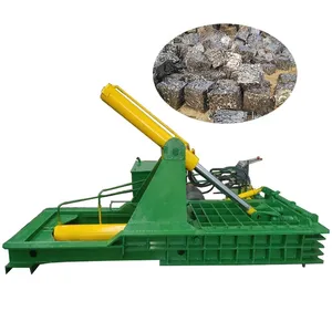 Automation Metal Scrap Pressing Machine Scrap Metal Briquette Baler Machine