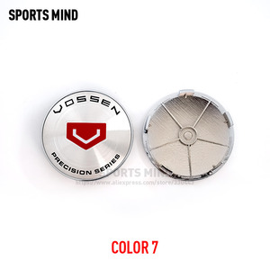 VOSSEN 68mm Chrome ABS Enjoliveurs De Voiture Style Enjoliveurs Remplacement avec Center Cap Hub Cover Emblem Badge <span class=keywords><strong>Auto</strong></span> Accessoires - Product Image 4