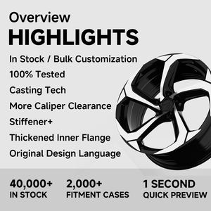 <span class=keywords><strong>ล้อ</strong></span><span class=keywords><strong>แม็</strong></span><span class=keywords><strong>ก</strong></span>ซ์อลูมิเนียมอัลลอยด์ Makstton Casting MST-CK57 ขนาด 17-19 นิ้ว สำหรับรถยนต์นั่งส่วนบุคคล  ปรับแต่งได้ สำหรับ Audi BMW - Product Image 2