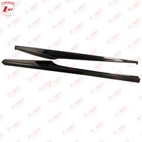 Z-ART Jupes latérales en fibre de carbone préimprégnée pour Ferrari 488 GTB Spyder 2015-2019, pièces de kit carrosserie pour pare-chocs latéral de voiture