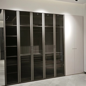 Wholesale Multifunction Minimalist <strong>Design</strong> Practical Wardrobe Custom Bedroom Furniture Armoire Cloth Storage Wardrobe <strong>Closets</strong> - Product Image 1