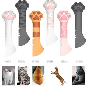 Cuillère en silicone réutilisable pour nourriture en conserve pour chats, outil d'alimentation pour animaux de compagnie - Product Image 5