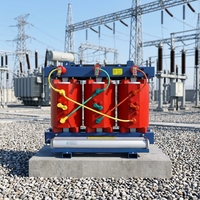 Transformateur sec triphasé à économie d'énergie, norme IEC, infrastructure de recharge pour véhicules électriques, Ganzhong SCB20/SCB22, 50Hz, 35kV, 480V, bobine UL