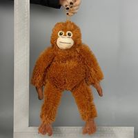 Peluche Super Douce Lisa Internet Celebrity Little Monkey Punch, Singe à Longs Bras, Poupée Confort, 31cm-50cm, En Stock
