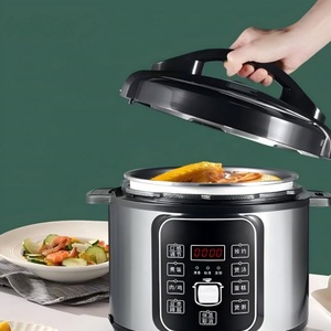 Autocuiseur Électrique Transfrontalier 6.1-8.0L en Acier Inoxydable, Commande à Touche Unique, Marmite Multifonctionnelle - Product Image 5
