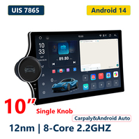 LODARK N5Pro Radio de Auto de 10 Pulgadas con Pantalla QLED y un Solo Control, Android 14, Navegación para Auto, CarPlay Inalámbrico, Android Auto, 4G LTE, 5G WiFi, 36EQ DSP