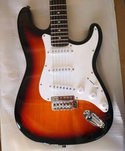 ขายส่งกีต้าร์ไฟฟ้าราคาถูกเครื่องดนตรีสาย Basswood กีตาร์ไฟฟ้า - Product Image 3