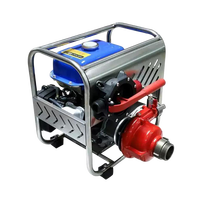 Pompe à eau portable compacte Timecore JBQ8.5/2.5, débit de 400 L/min, pression de 1,75 MPa, 6,4 CV, alimentée à l'essence, pour l'agriculture