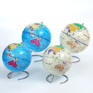 Diamètre d'usine de 20cm, support globe du <span class=keywords><strong>monde</strong></span> en métal, globe de bureau décoratif moderne et Antique - Product Image 5
