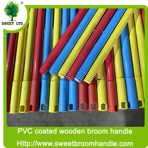 Manches de <span class=keywords><strong>balai</strong></span> en plastique avec revêtement PVC pour balais, pelles et serpillères en coton - Product Image 2