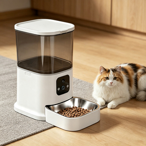 <b>Smart</b> Pet Feeders With <b>Cameras</b> Automatyczny Karmnik Pet Feeder Automatic <b>WiFi</b> <b>Smart</b> Automatic Pet Feeder - Product Image 1