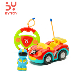 Offres Spéciales facile à utiliser télécommande dessin animé Police radiocommande enfants électrique radiocommande voiture de course jouets pour les tout-petits - Product Image 2