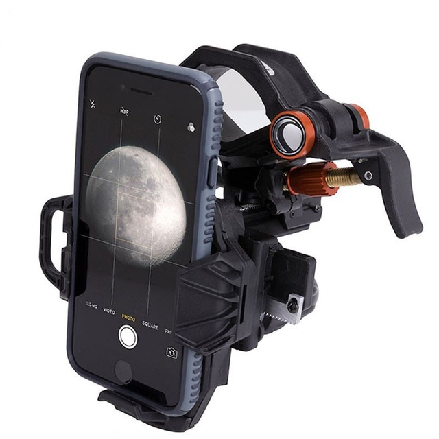 NexYZ Three-Axis Astronomical Telescope Mobile Phone Photography Bracket Eyepiece Clip Microscope Universal Parts