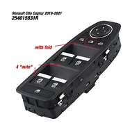 254015831R 254107080R Pour Renault Clio 5 Captur 2 2019 2020 2021, interrupteur de commande principal de lève-vitre électrique côté conducteur gauche