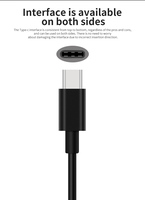 Câble de données USB2.0 vers Type-C haute vitesse pour Android Charge rapide 3A avec blindage de tresse de veste en PVC pour l'utilisation des écouteurs et de l'appareil photo