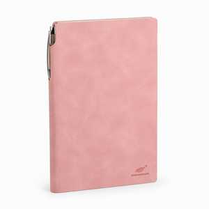 Carnet à couverture souple cousu à la main avec support pour stylo, couverture en PU, impression numérique, design pratique, format B5 A5 A6, idéal comme cadeau - Product Image 1
